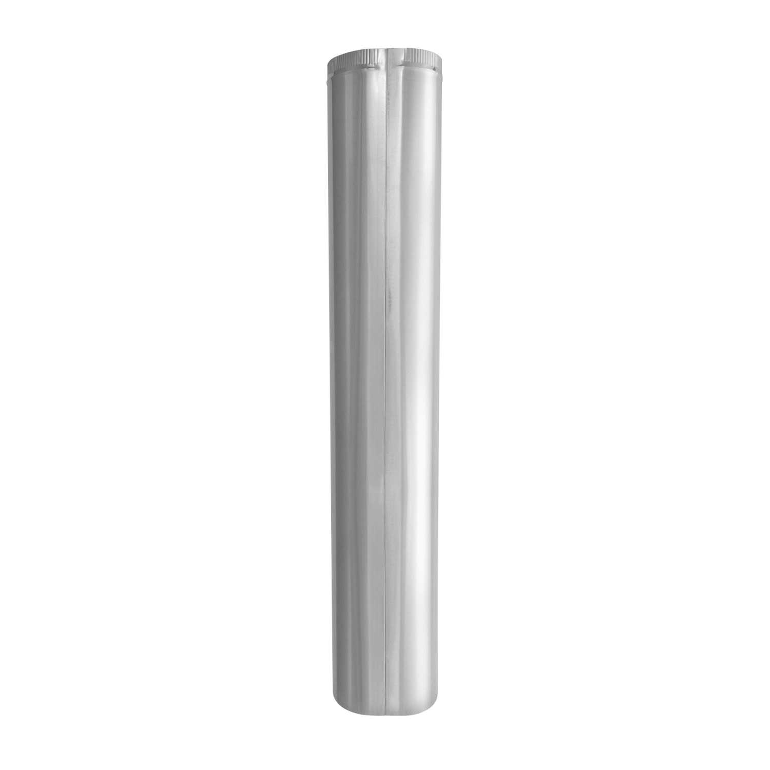 Imperial Manufacturing Group GV1336 8" X 24" Galvanized Round Pipe 